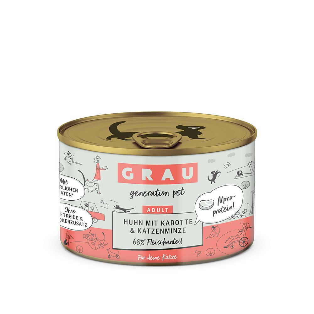 GRAU Gourmet Adult Grain-Free 6 x 200g