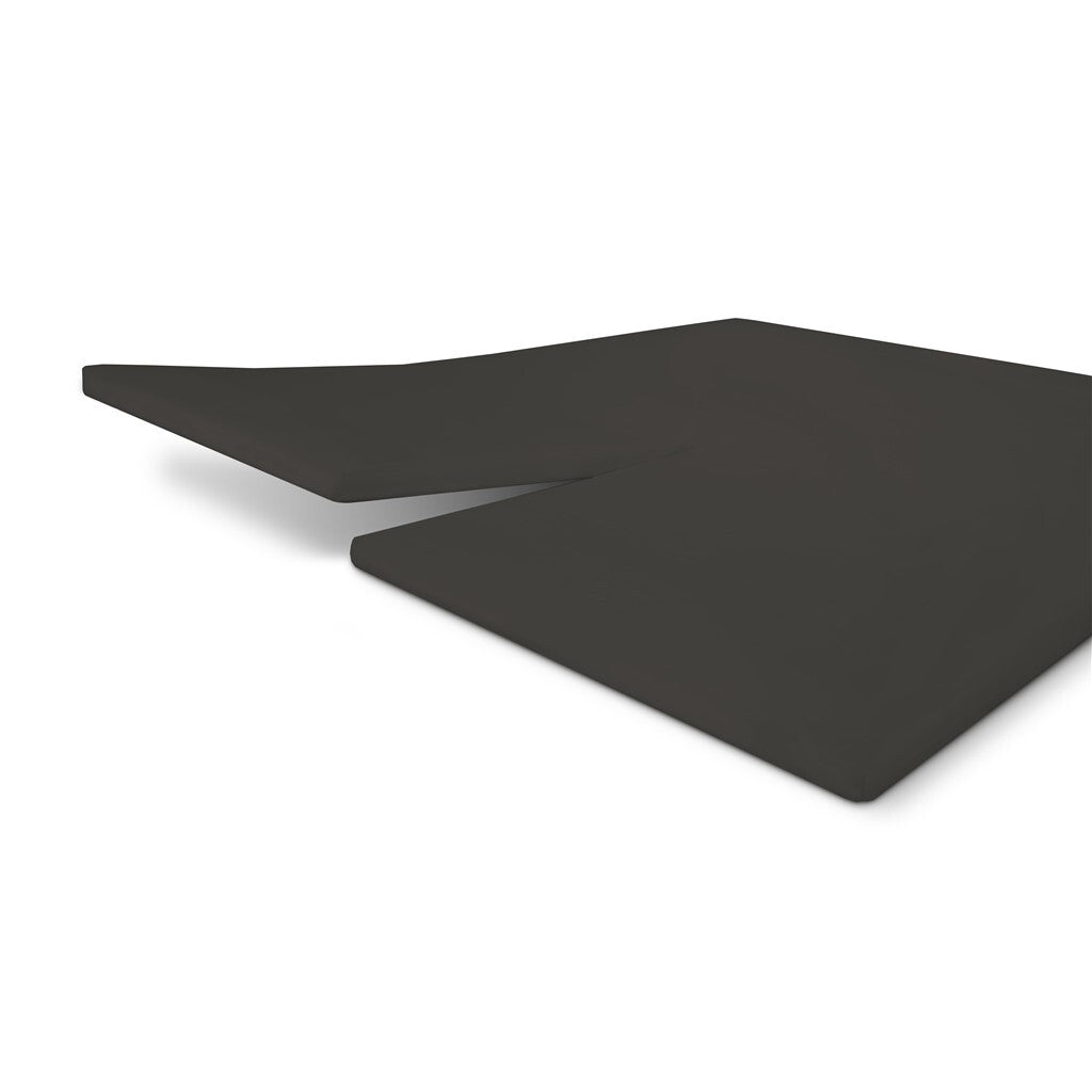Byrklund - Hoeslaken Katoen - 180x220 cm - Antraciet