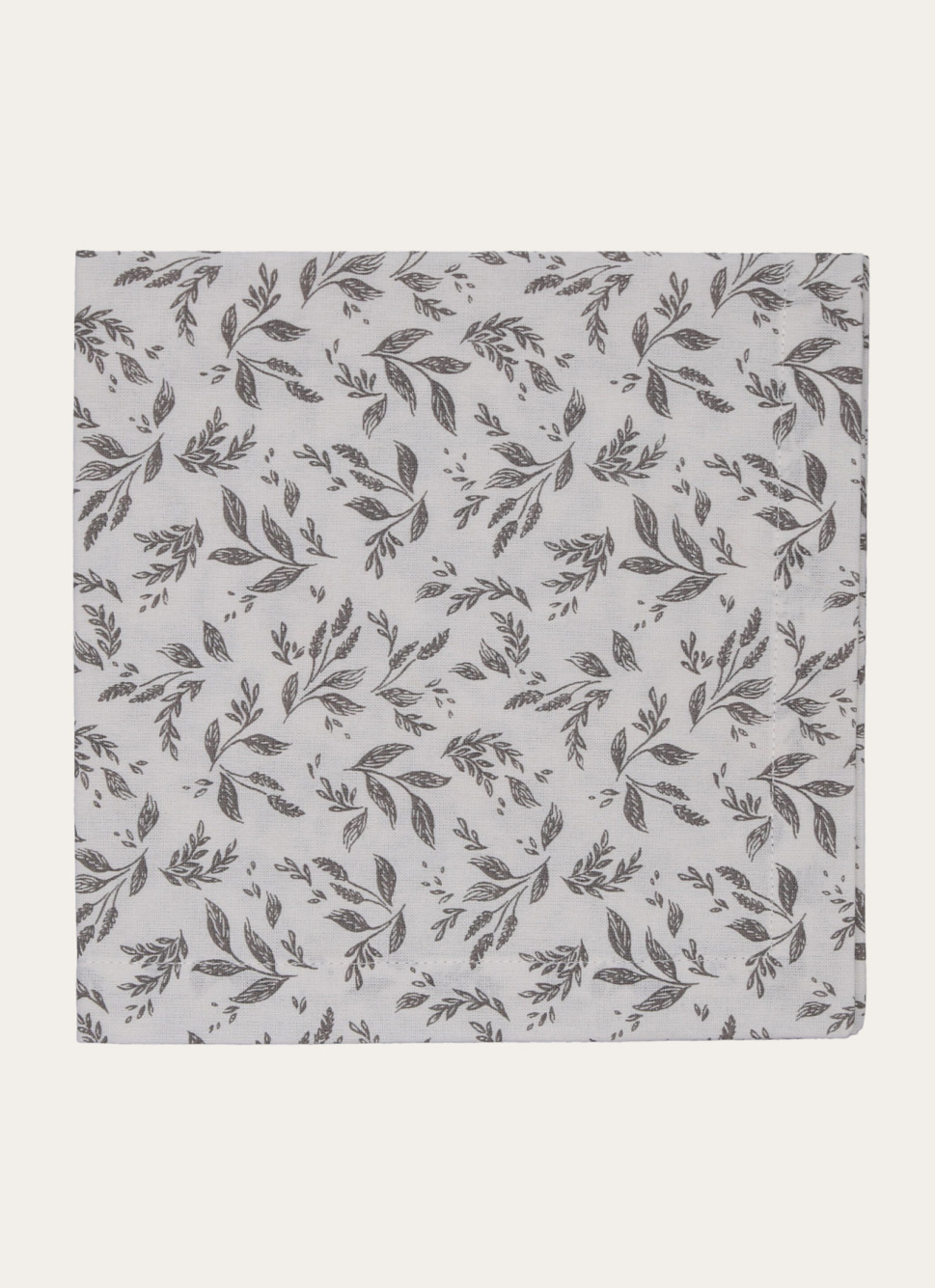 LOT DE 2 SERVIETTES EN COTON BLANC