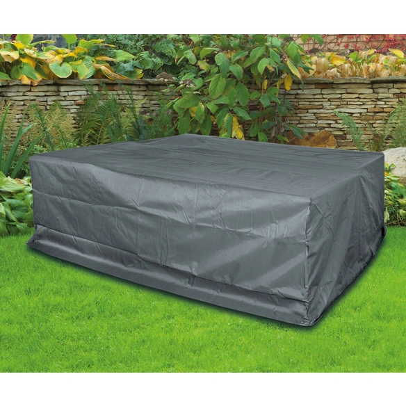Gartenmöbel-Schutzhülle, Abdeckung für Loungemöbelset, 240x200x95cm anthrazit