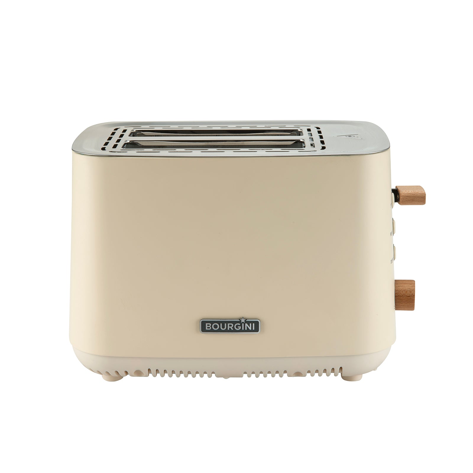 Bourgini Harmony Broodrooster 2 Sleuven – RVS en Beukenhout