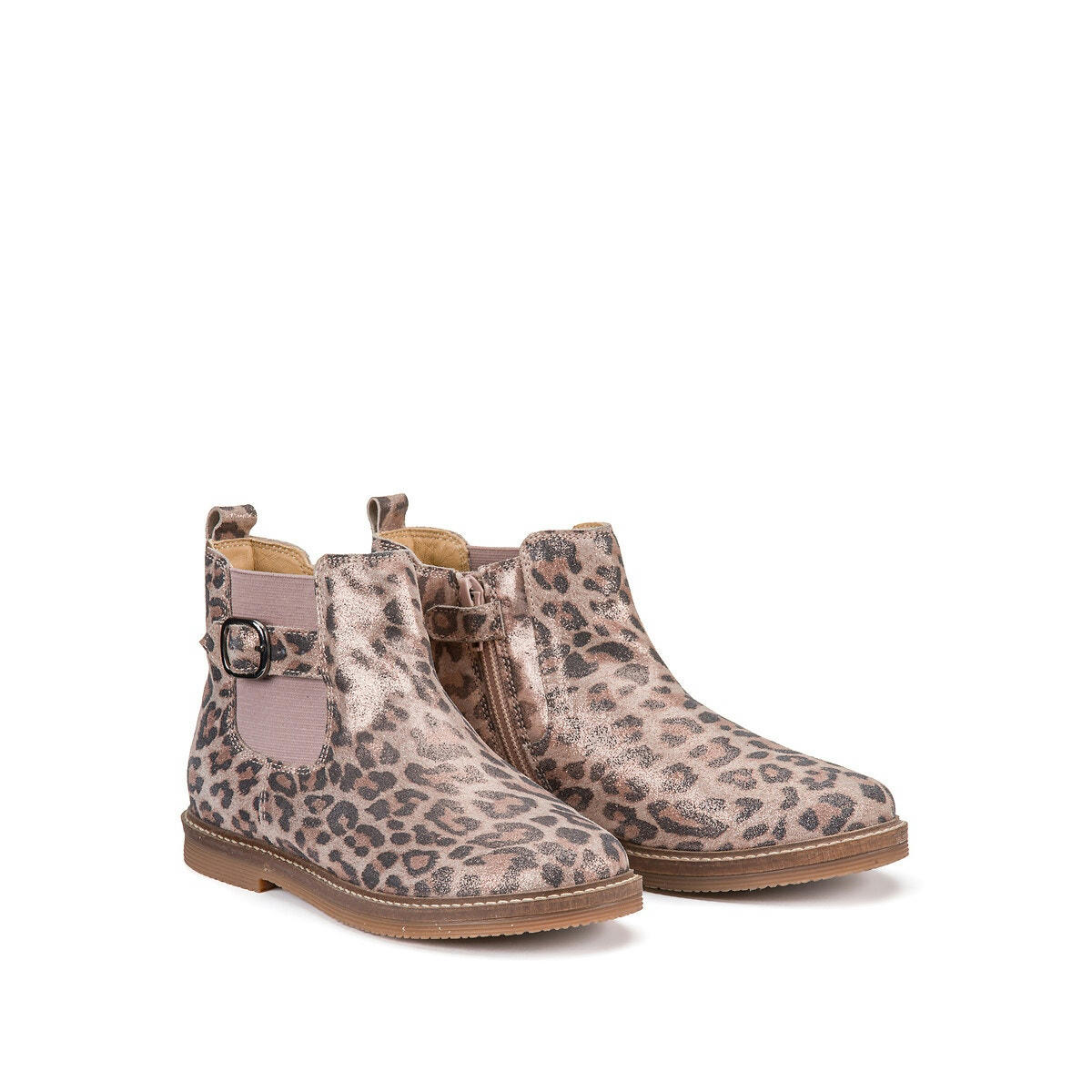 Bottines en cuir