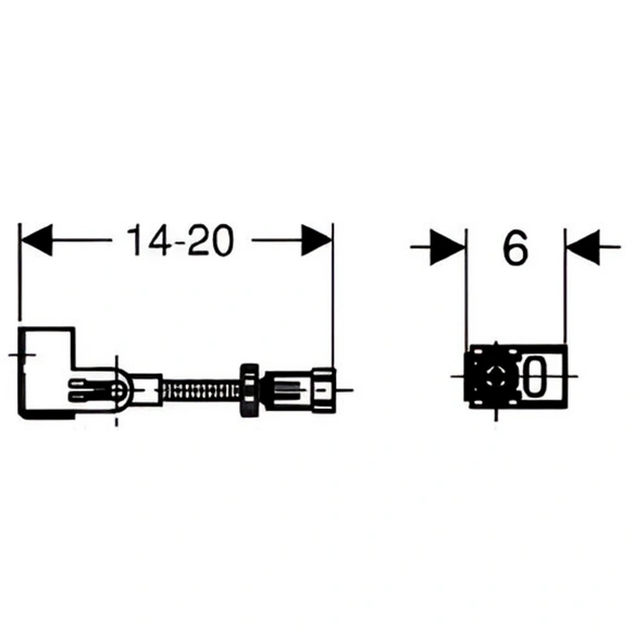 Wandanker-Set, »Duofix«, Zinkdruckguss, 2 Stück