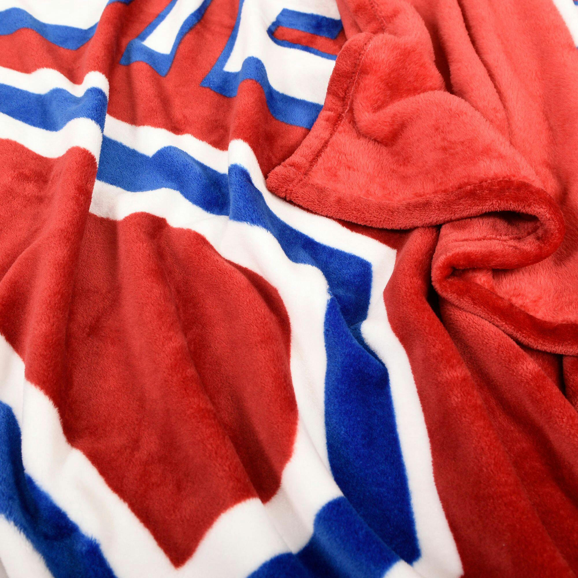 NHL Montreal Canadiens Officially Licensed Hockey Jumbo Plush Blanket, 60-in x 90-in