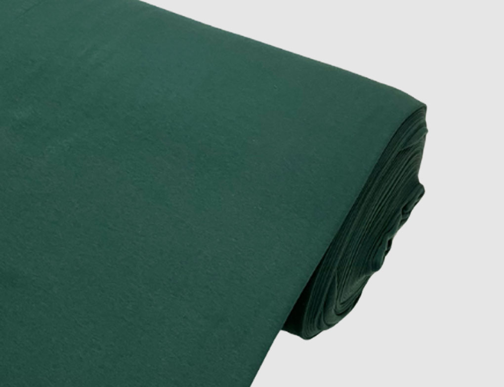 Alpenfleece Uni Dunkelgrün