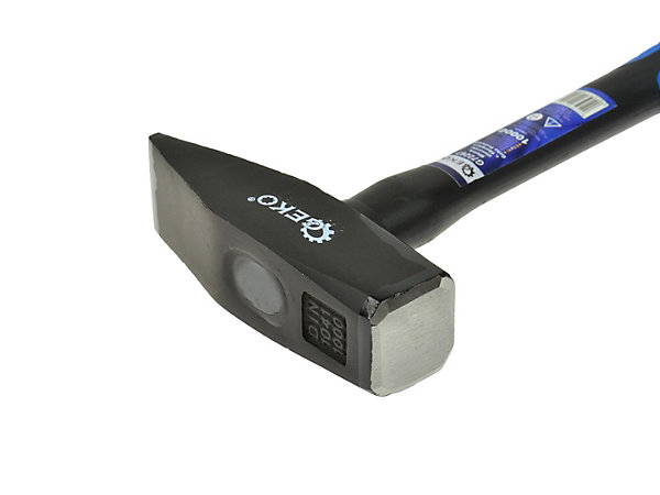 Marteau Serrurier 1000 G Manche Fibre De Verre Geko Premium TPR