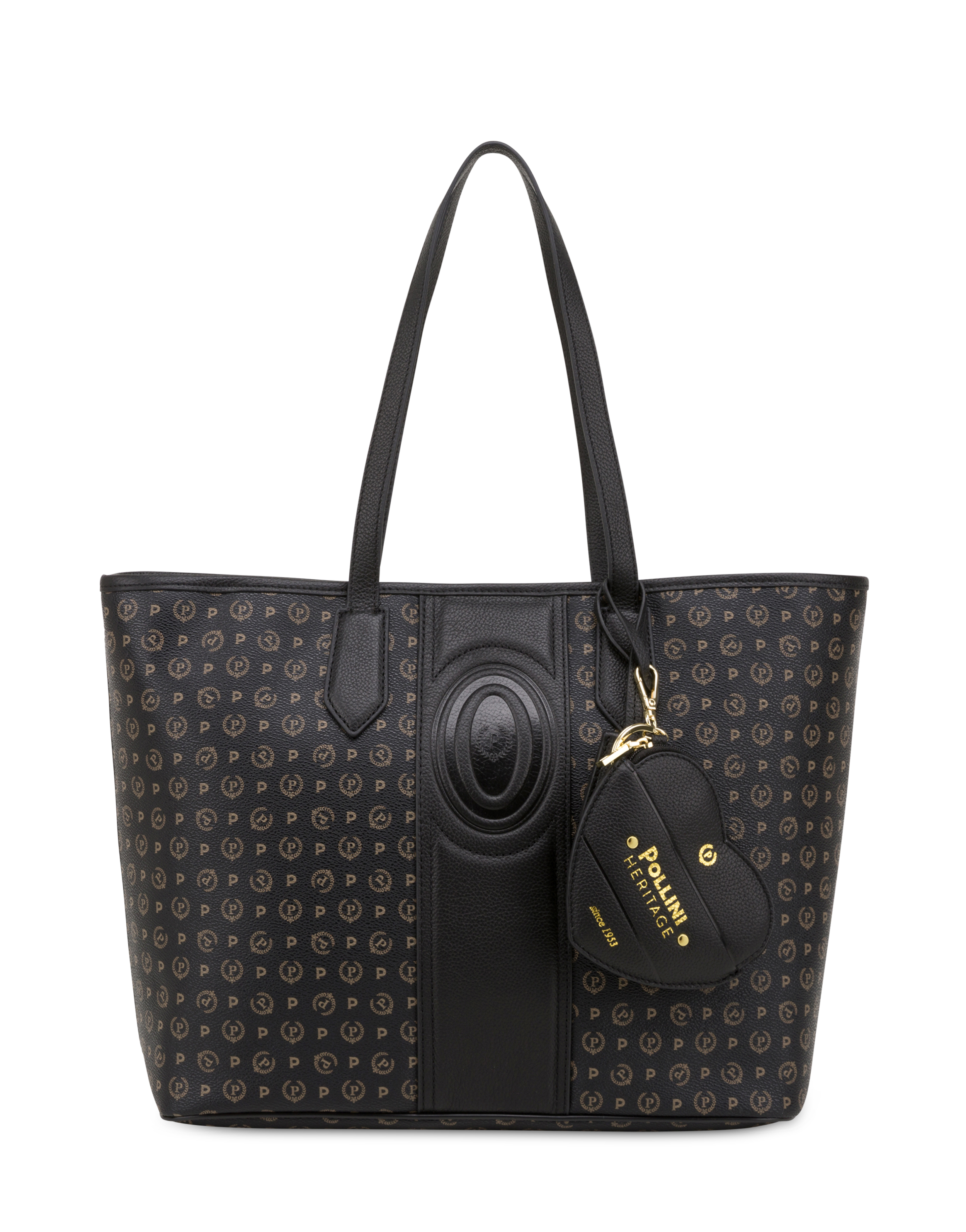 Shopping Bag Heritage 70 Nero/nero.