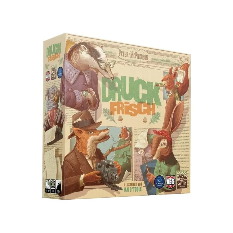 Kartenspiel Druckfrisch