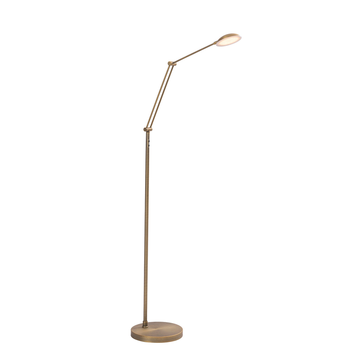 Artdelight vloerlamp Palermo - 1 lichts - 26 x 135  cm - brons