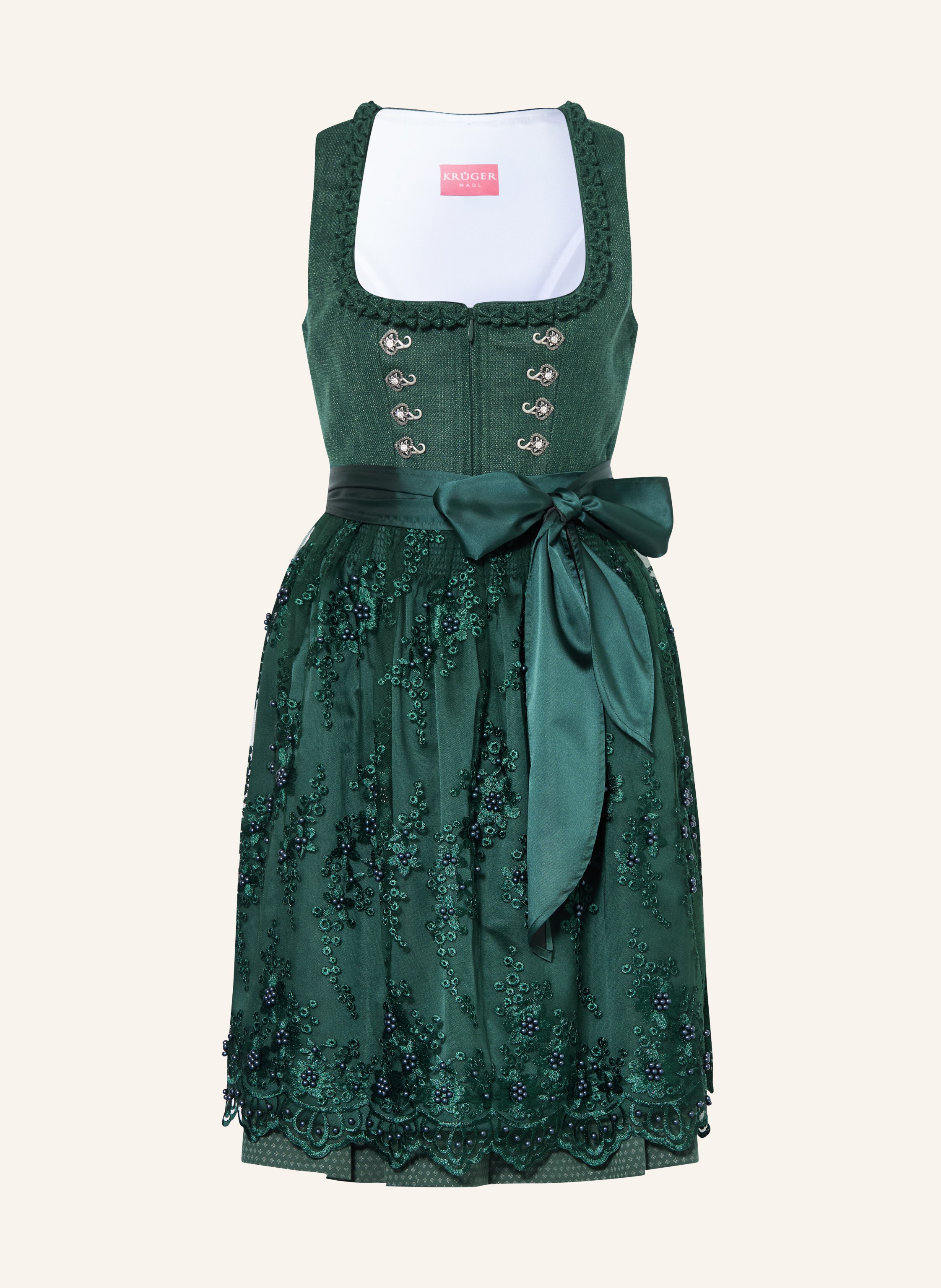 KRÜGER Dirndl mit Schmucksteinen