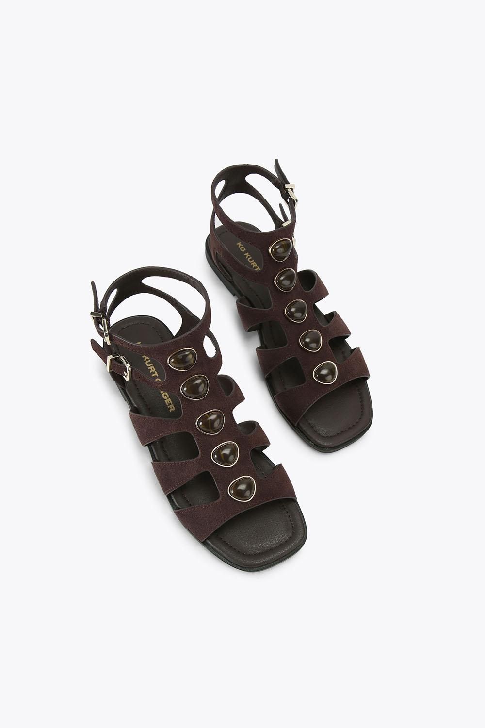 KG Kurt Geiger Roa' Suede Sandals
