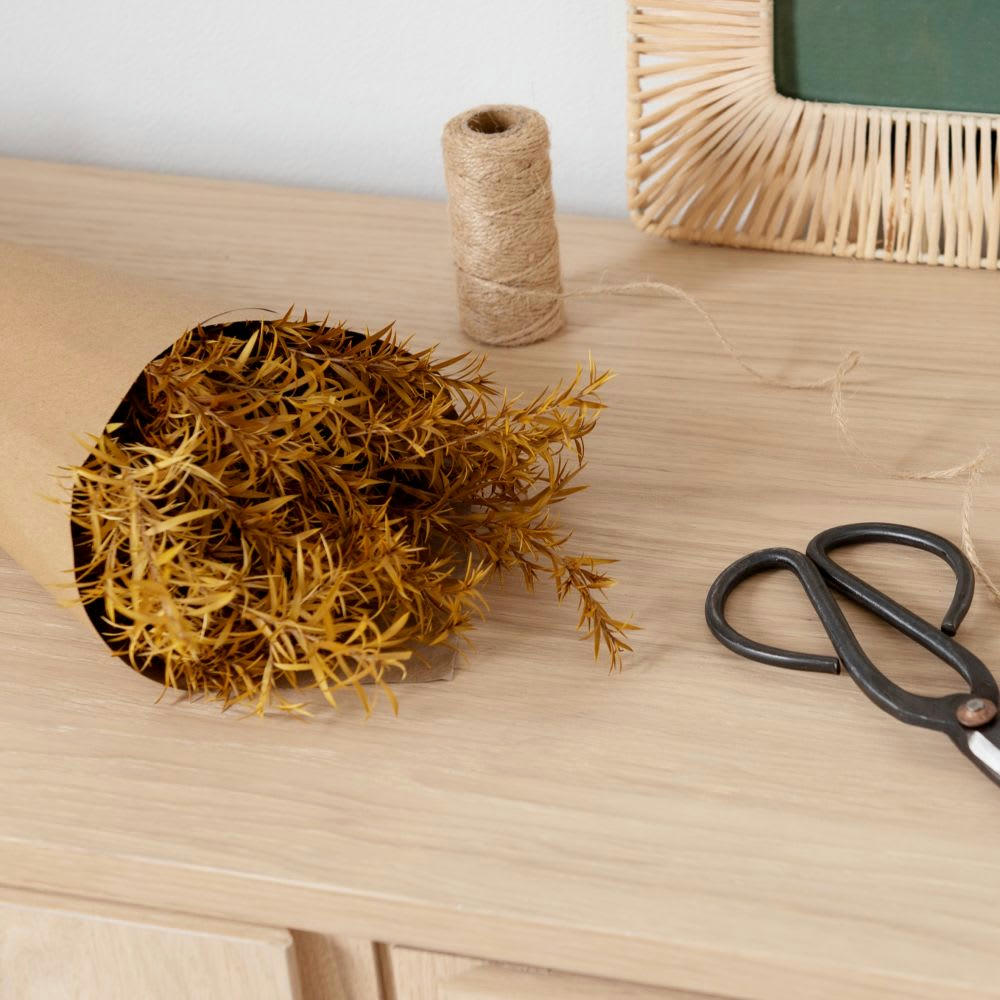 AMA - Bouquet de fleurs séchées jaunes