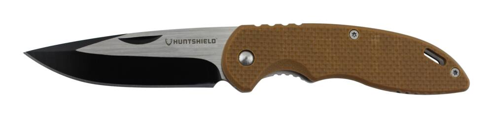 Huntshield EDC Folder Knife w/ Pocket Clip, 3-in