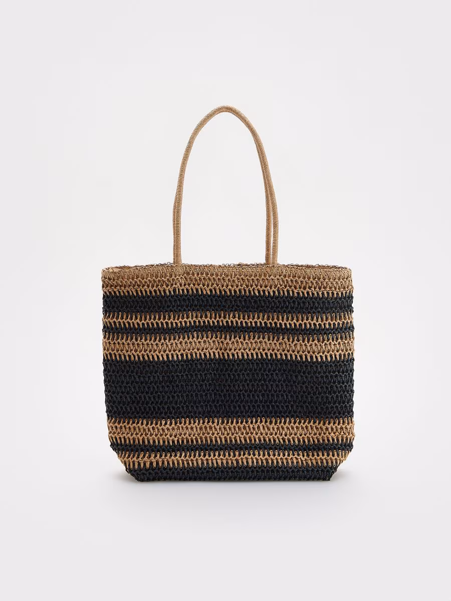 Woven Shopper Bag