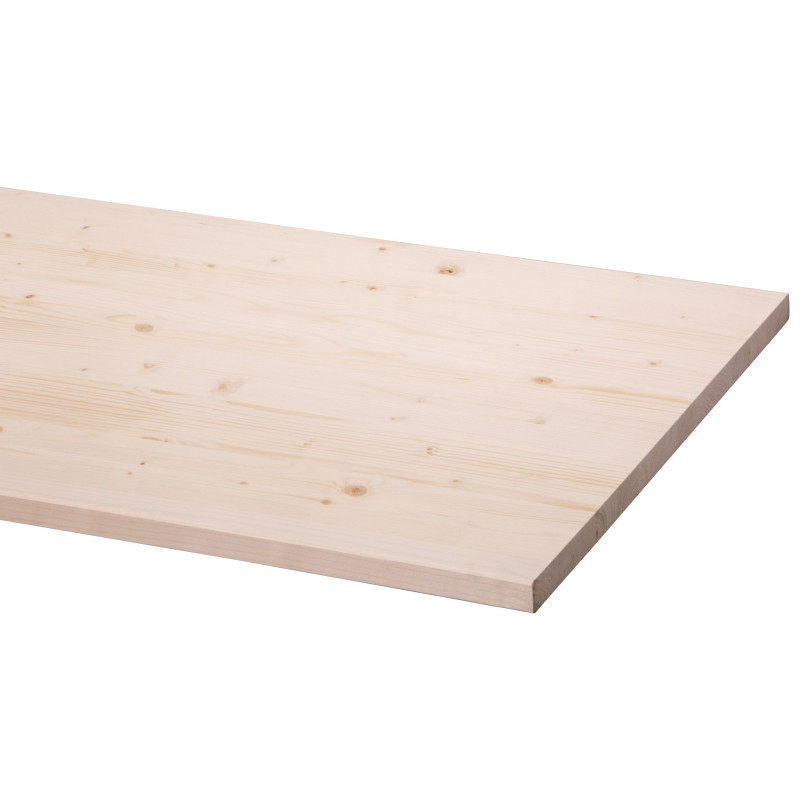 Panneau massif en sapin 150 x 60 x 2,8 cm CANDO