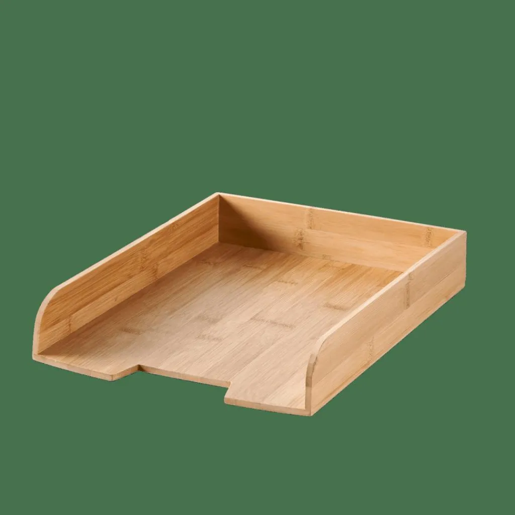 Corbeilles À Courrier|Accessoires Bureau^CASA BAMBOO Porte-lettres Naturel