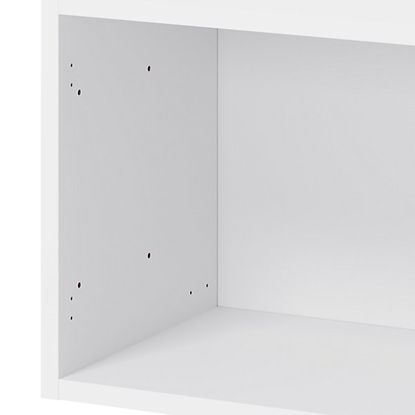 Caisson haut de cuisine GoodHome Caraway Blanc H. 36 cm x l. 80 cm