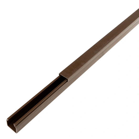Kabelkanal, BxH: 15 x 15 mm, Länge: 2 m, Kunststoff