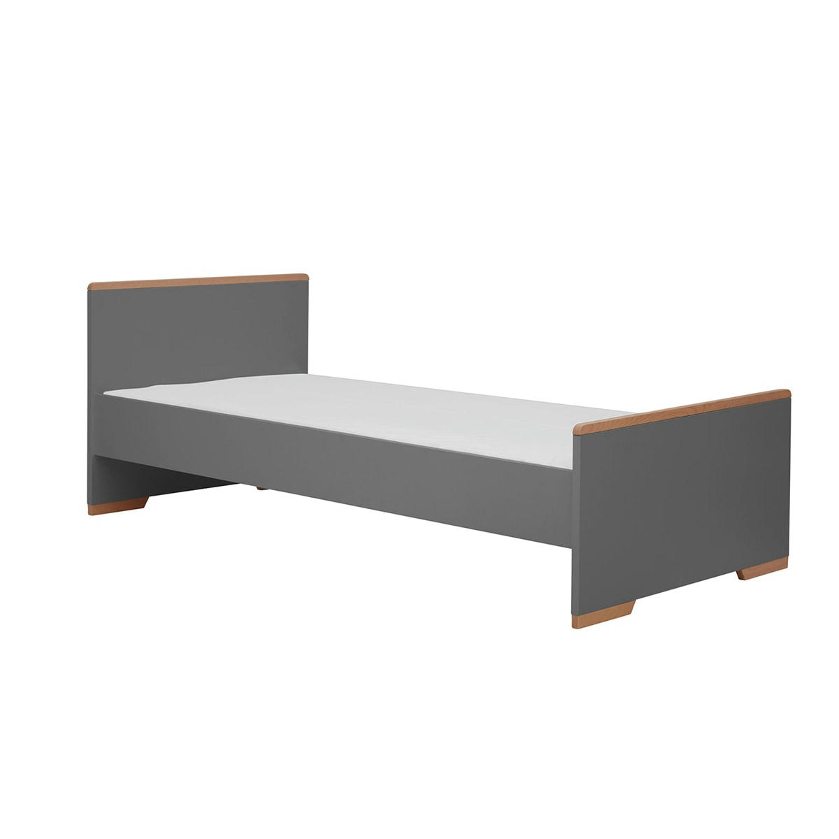 SNAP - Lit junior 90x200 gris naturel