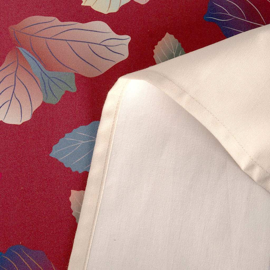 Toalha de Mesa Retangular Algodão com Figos FIGO