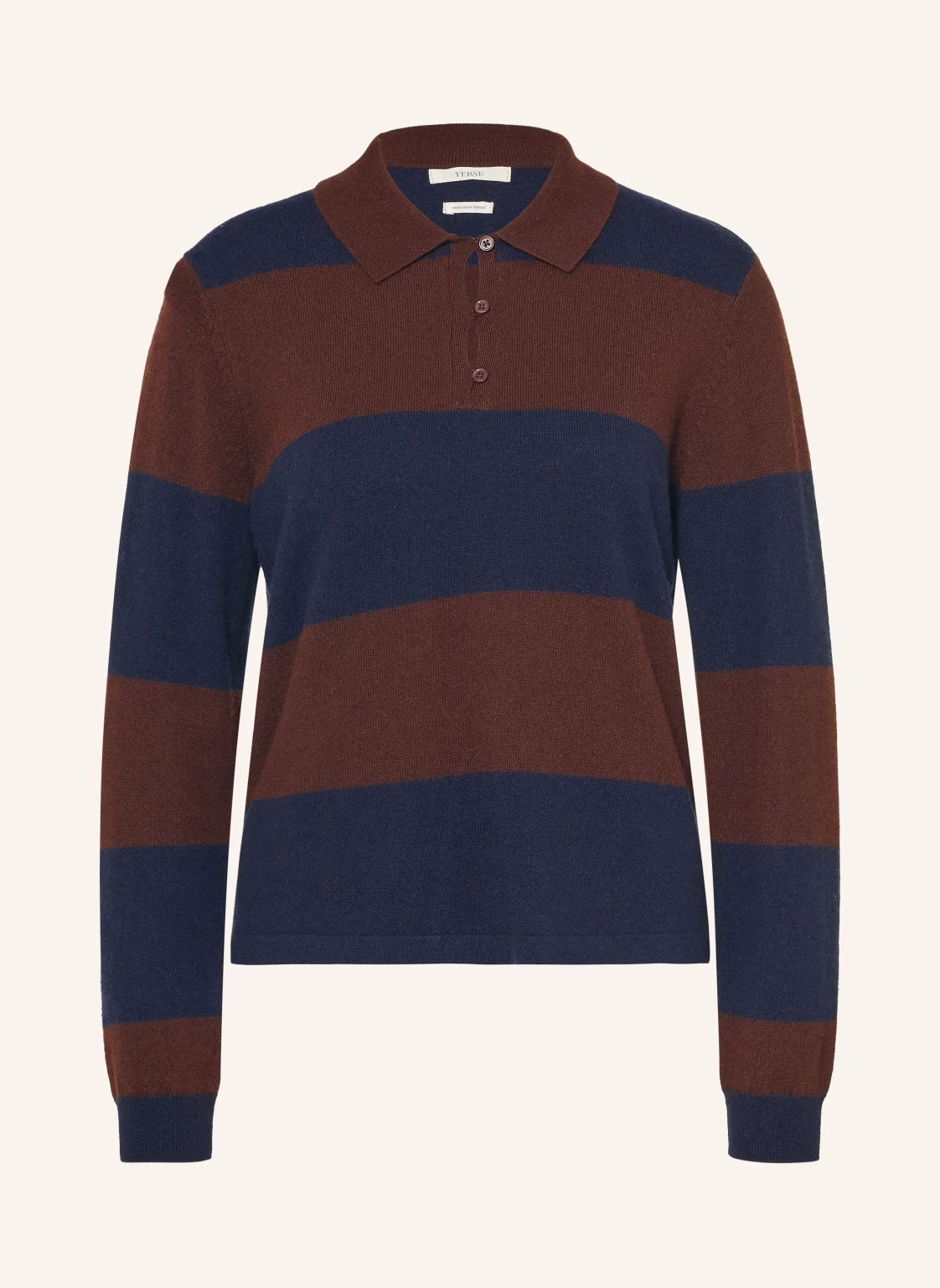 YERSE Strick-Poloshirt NORA