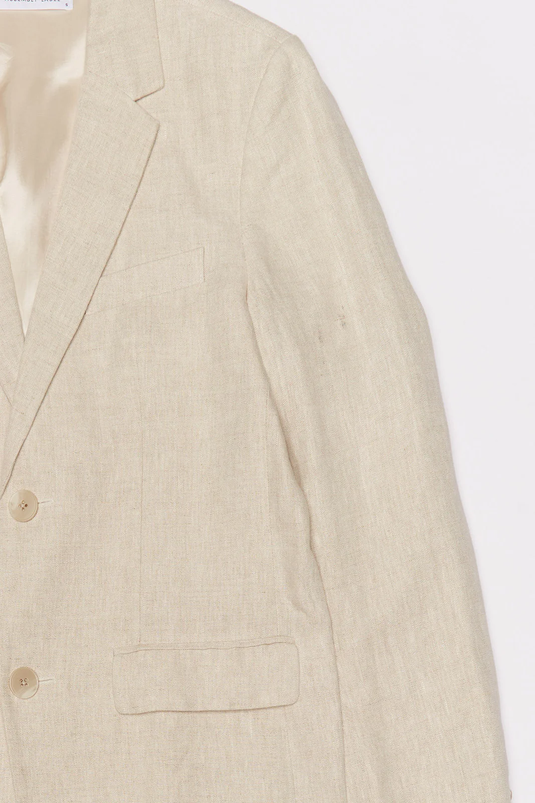 Re-Worn Mens Linen Jacket