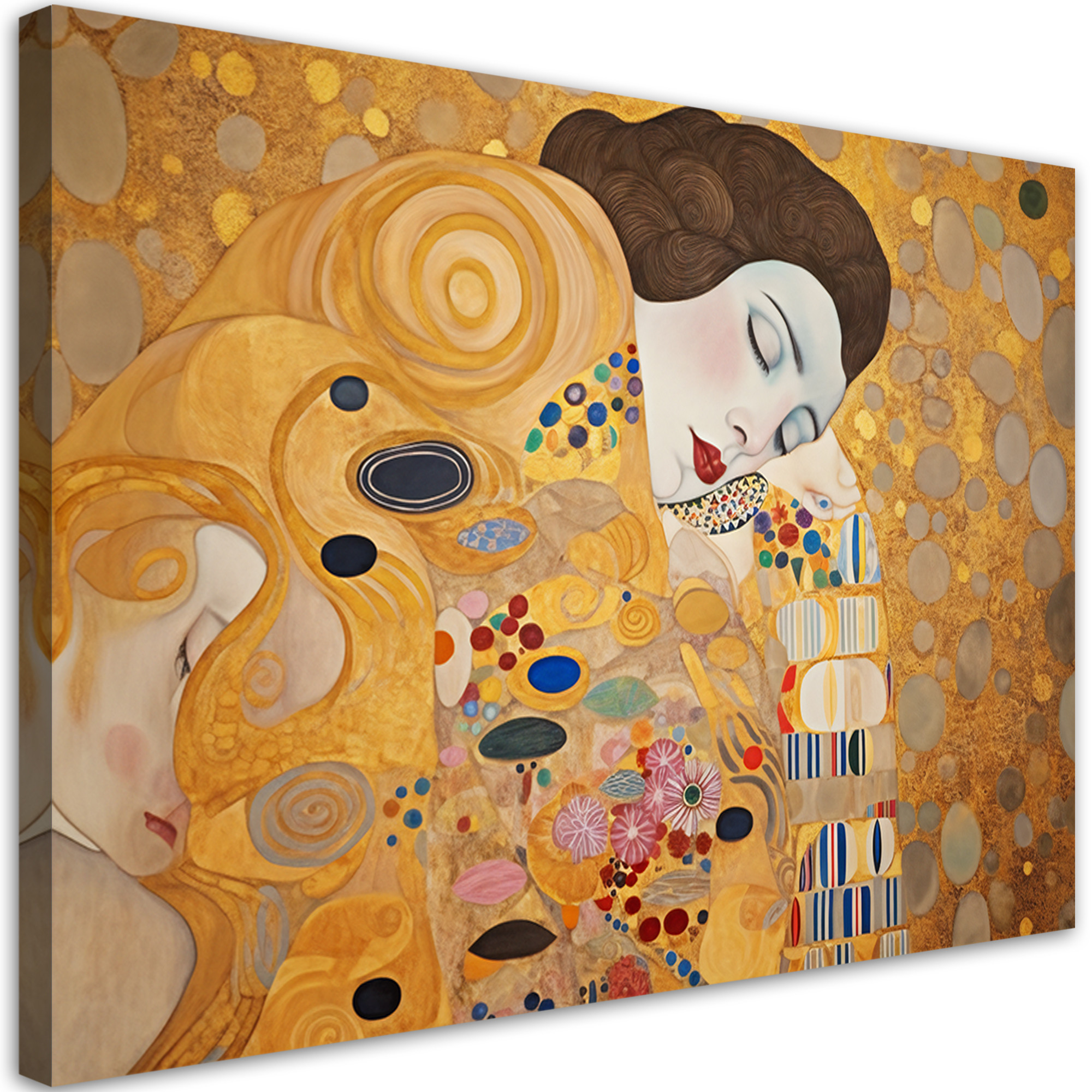 Feeby Obraz na płótnie, Kobieta portret abstrakcja - G. Klimt 60x40