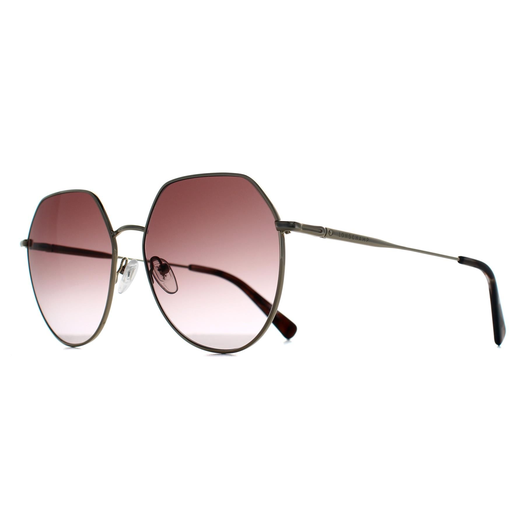 Longchamp Oval Gold Brown LO154S