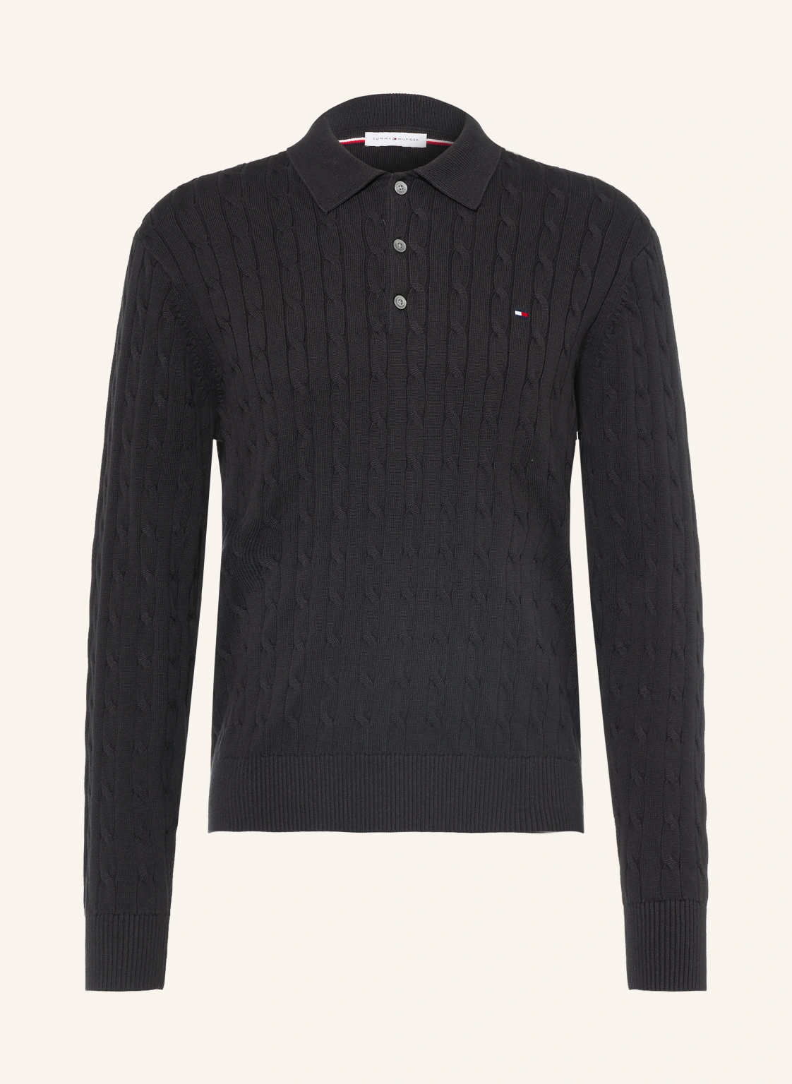 TOMMY HILFIGER Strick-Poloshirt