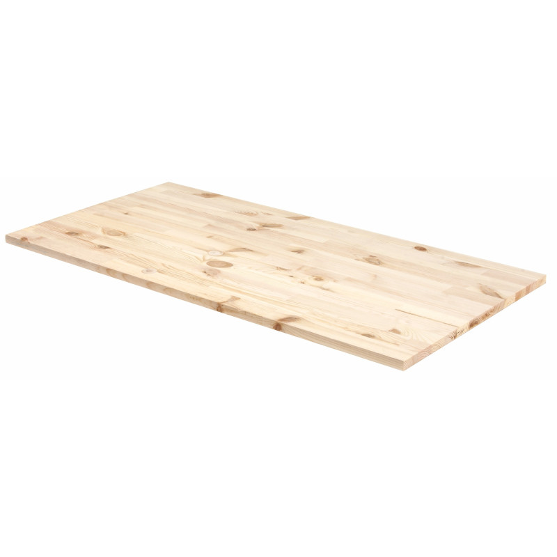 Tablette Eliotty en pin massif 200 x 60 x 1,8 cm