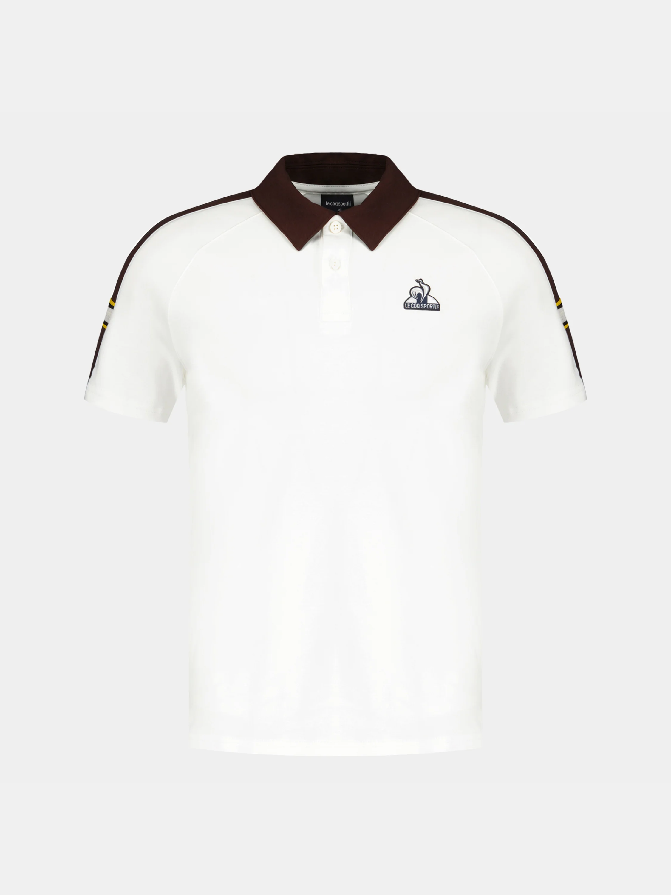 2520880-HERITAGE LF Polo SS N°1 M marshmallow/mo | Polo Homme