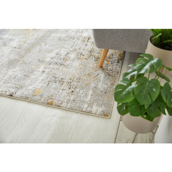 Teppich »Molinos«, 120x170 cm, grau-gelb