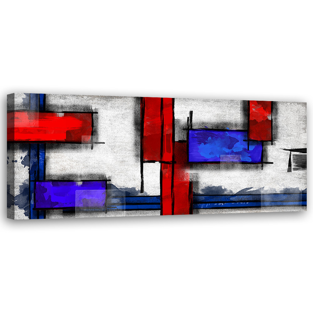 Feeby Obraz na płótnie, Abstrakcja geometryczna 90x30