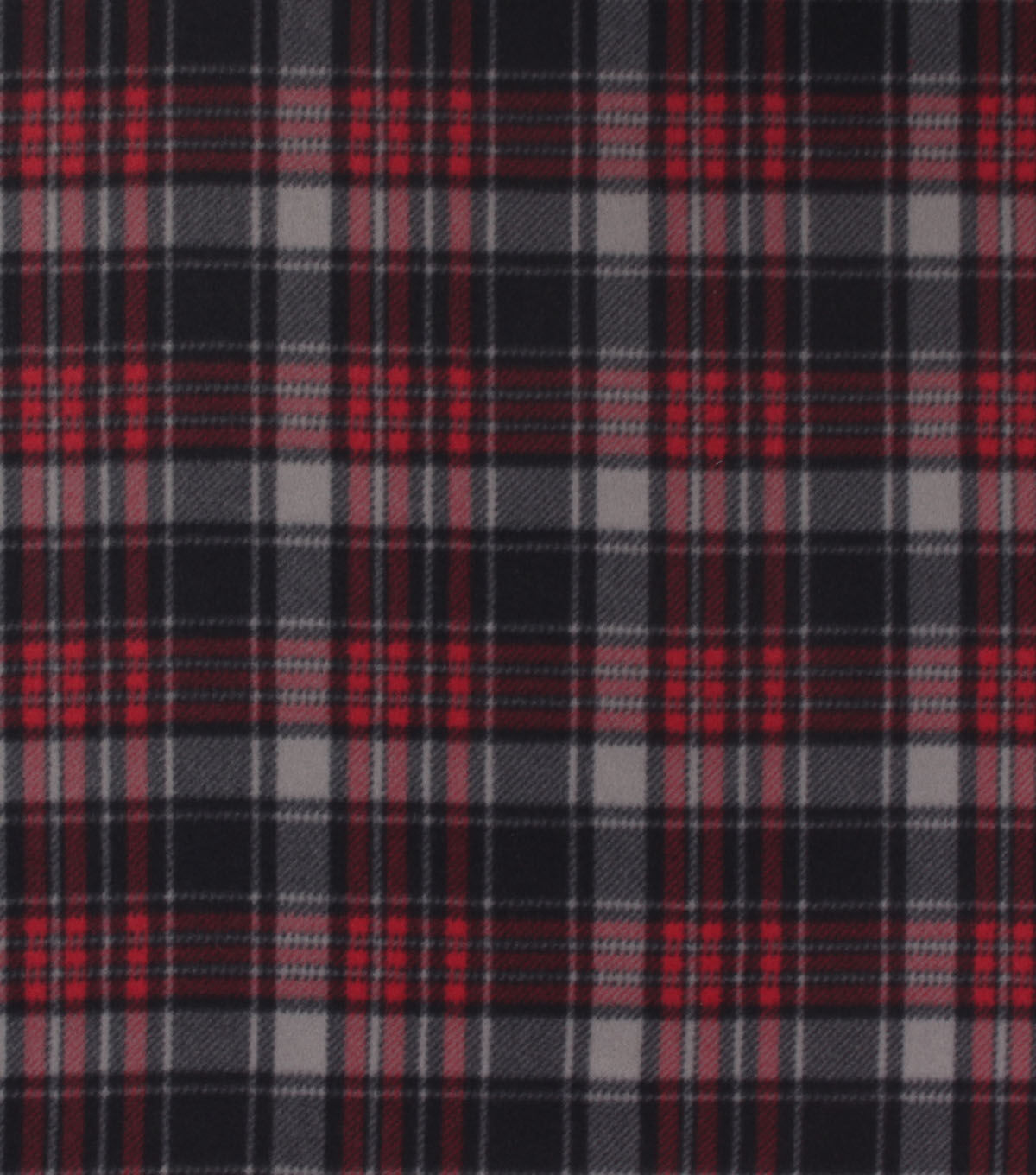 Brad Plaid Blizzard Fleece Fabric