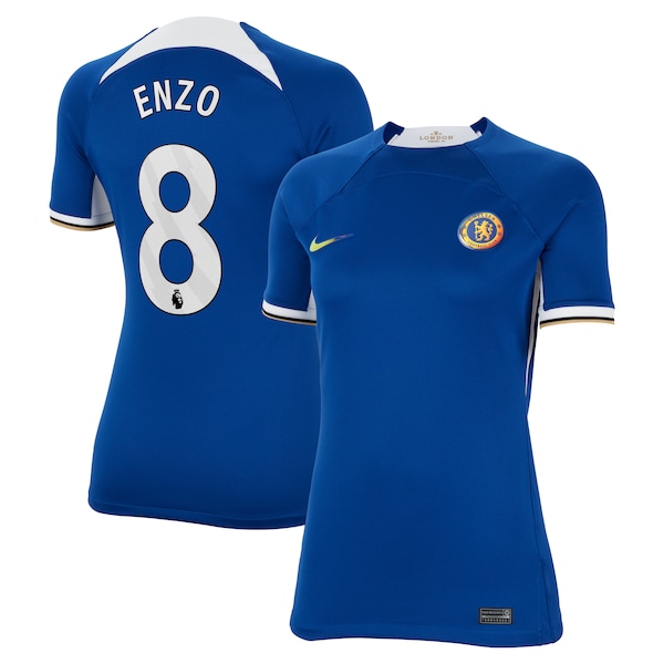 Enzo Fernández Chelsea Nike Women's 2023/24 Home Stadium Replica Jersey - Blue/Navy