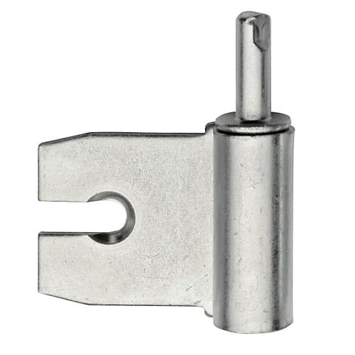 Lame universel mâle pour huisserie métallique gauche 35x43mm acier zingué - BOURG - M-789071