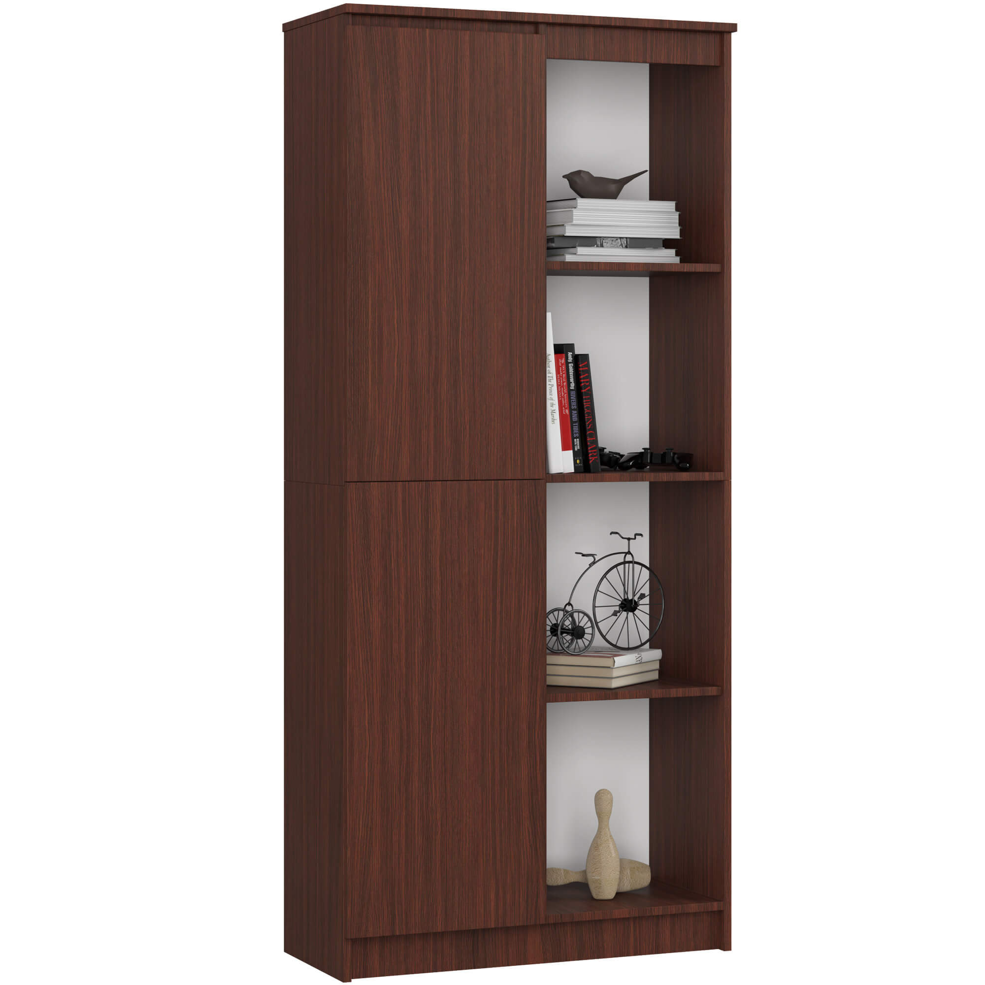 Regał R80 Wenge 80x35x180 cm