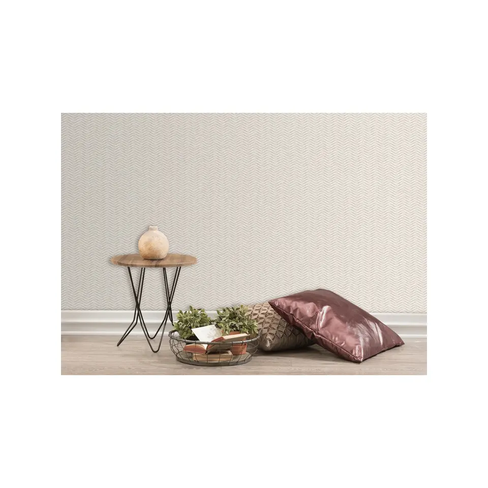 Dutch Wallcoverings - Reflets golfjes roze - 0,53x10,05m