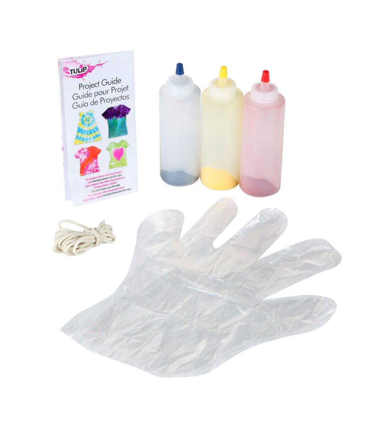 Tulip 0.51oz Psychedelic One Step Fabric Tie Dye Kit 28ct