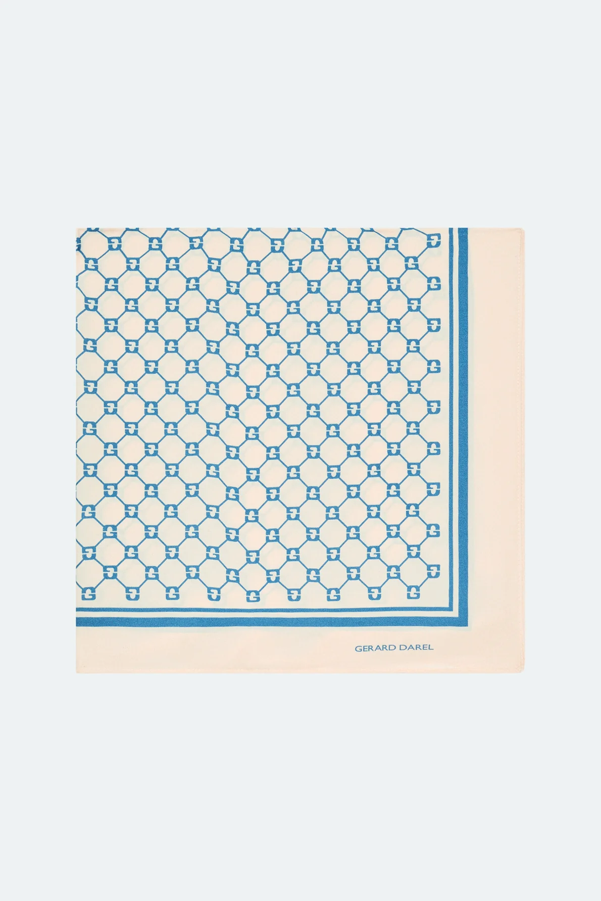 Carré à monogramme en soie - DANAE