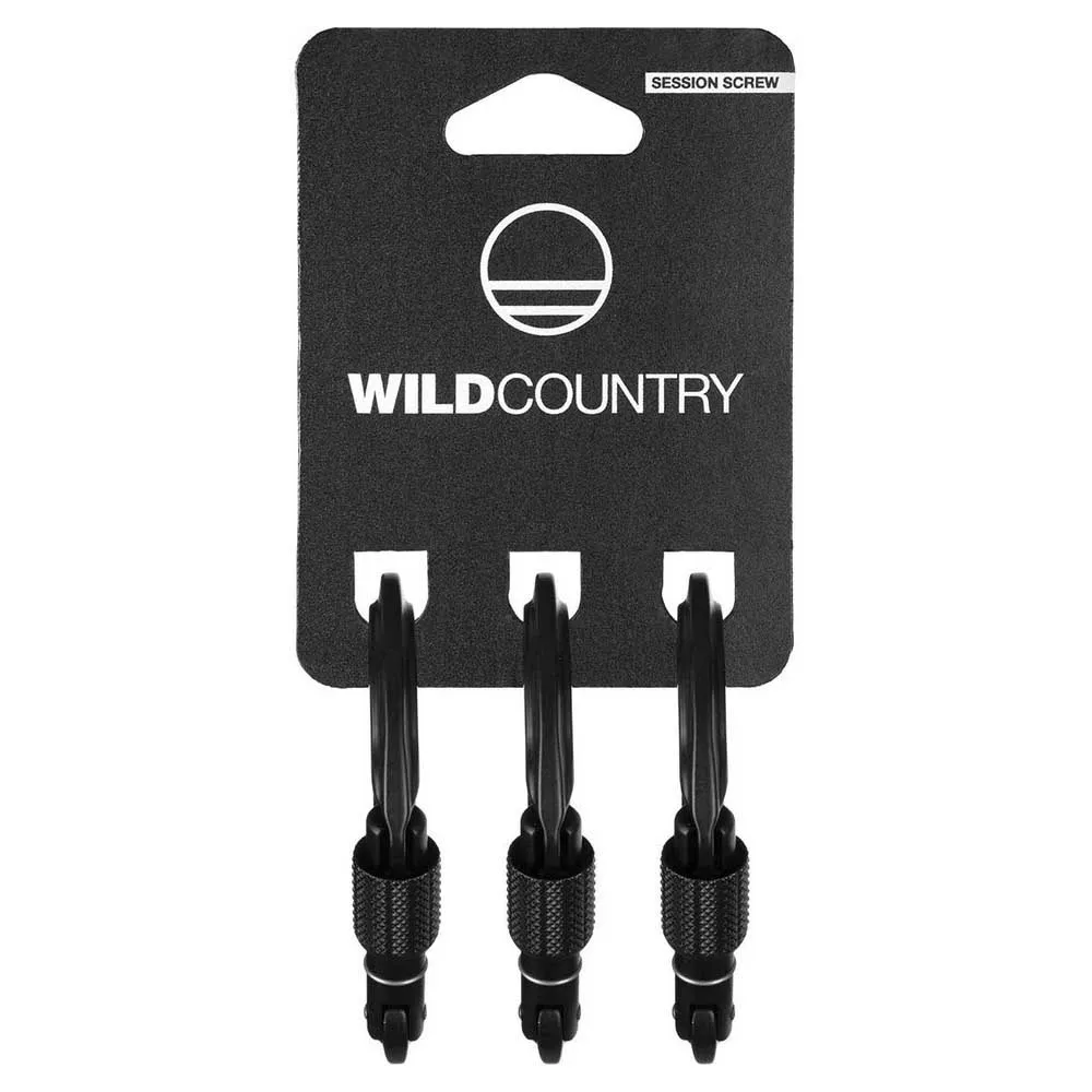 Wildcountry Session Screw snap hook 3 units
