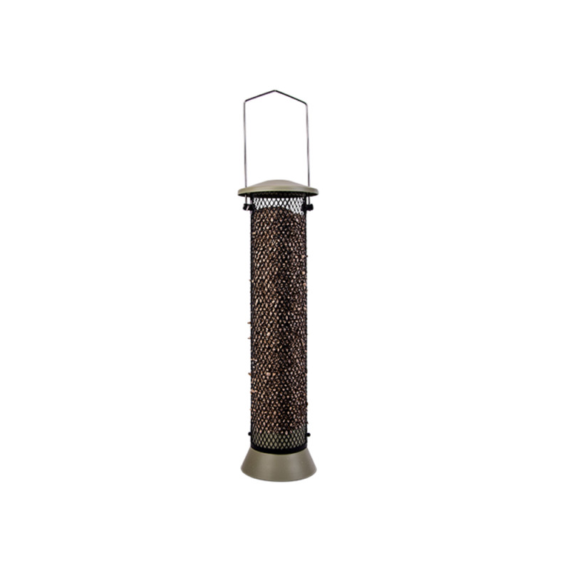 Colonne à coeurs de tournesol en métal noire et verte Ø 10 x 37 cm EMMA'S GARDEN
