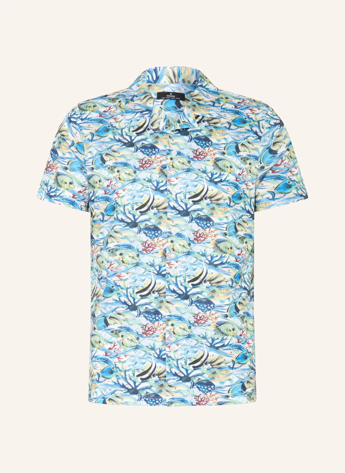 RAGMAN Resorthemd Regular Fit aus Jersey