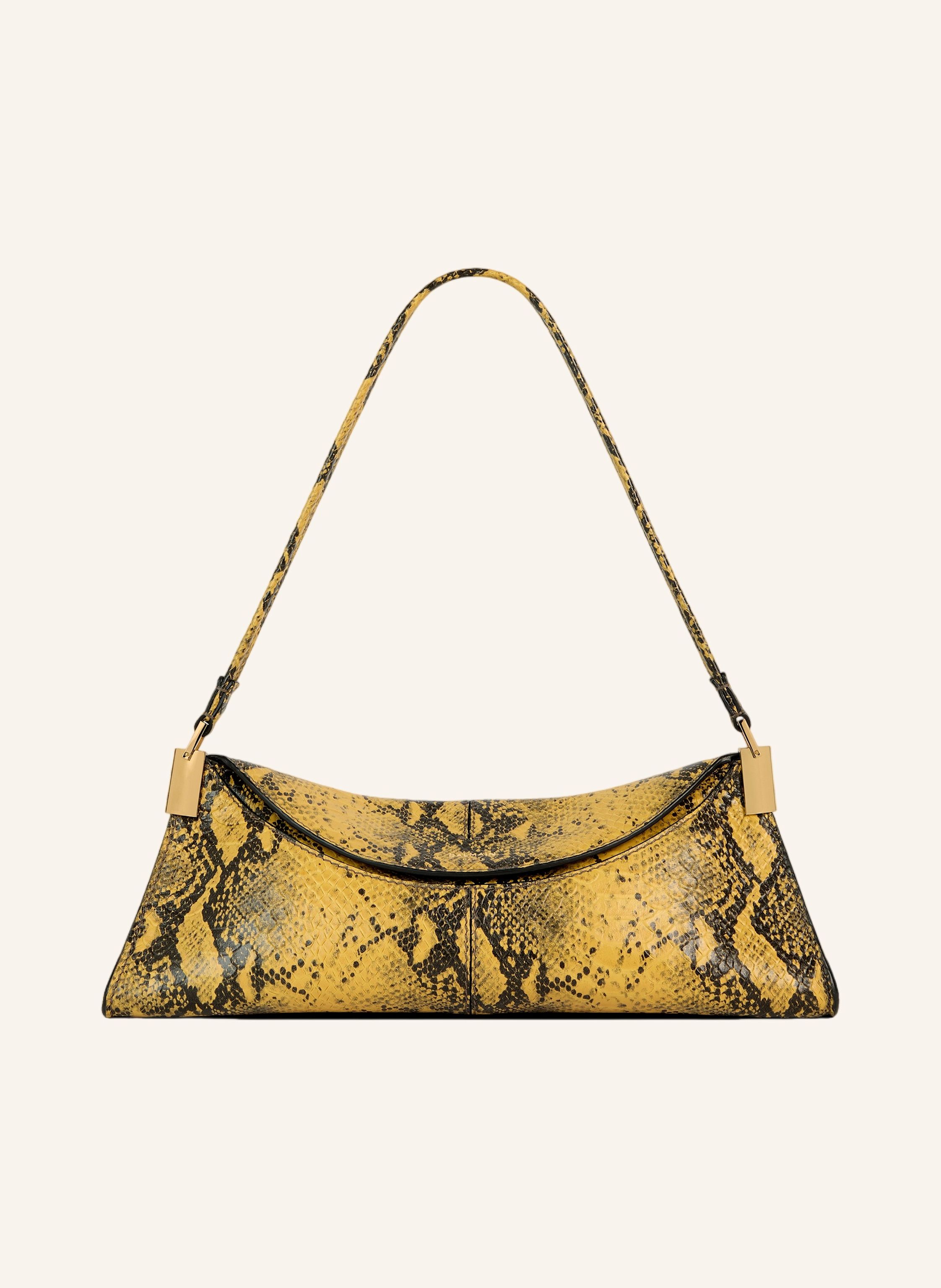 BALMAIN Kleine Tasche 64-83 aus Leder in Pythonoptik