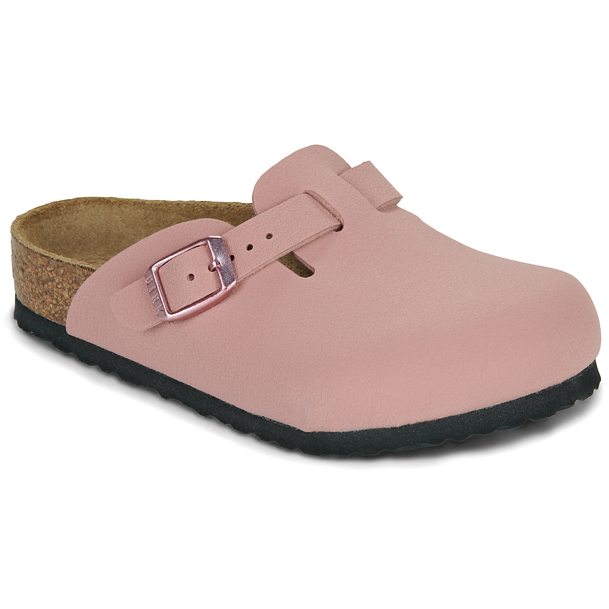 BIRKENSTOCK - Boston Kids - White / Pink / Clay