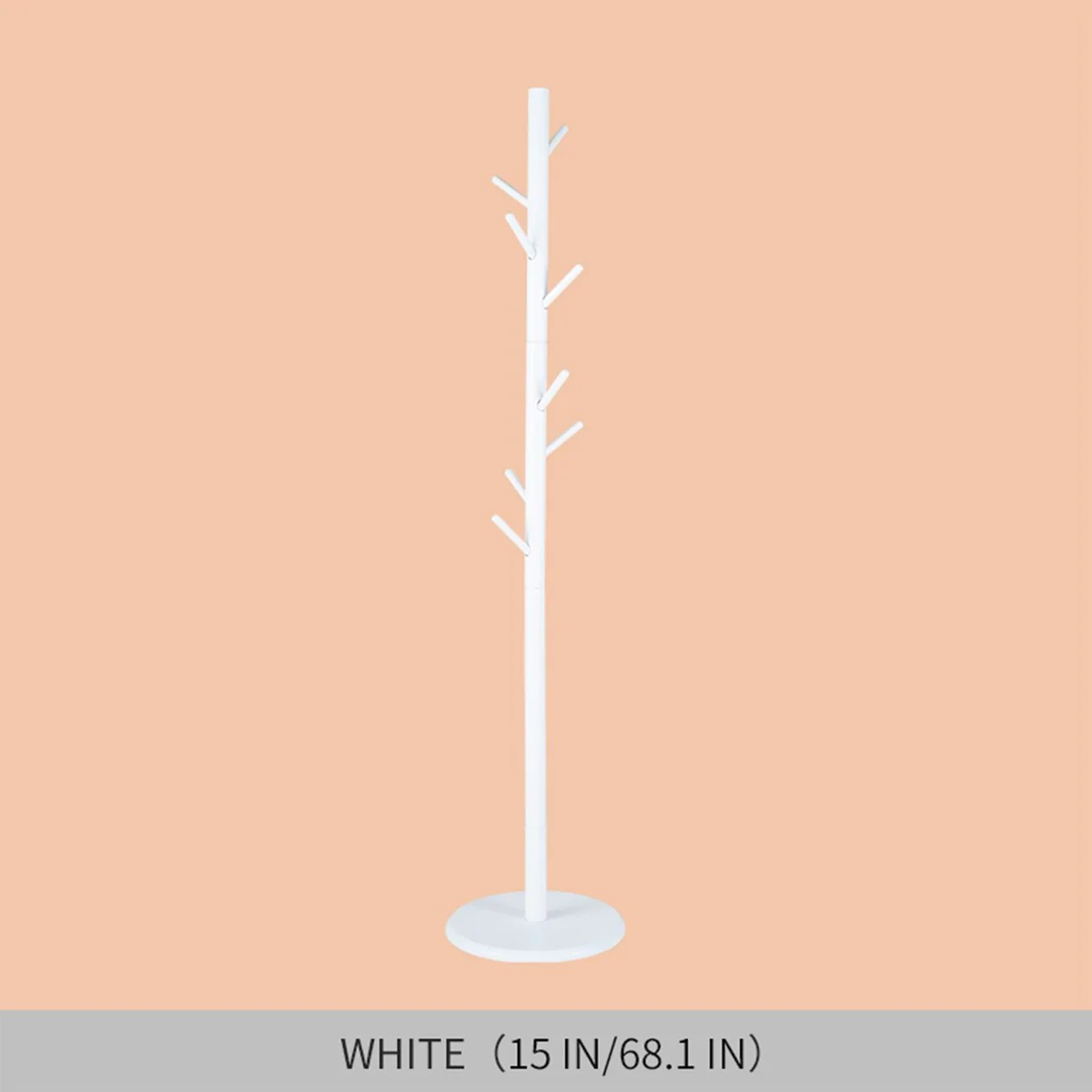 Coat rack, Strong Center Pole Supports