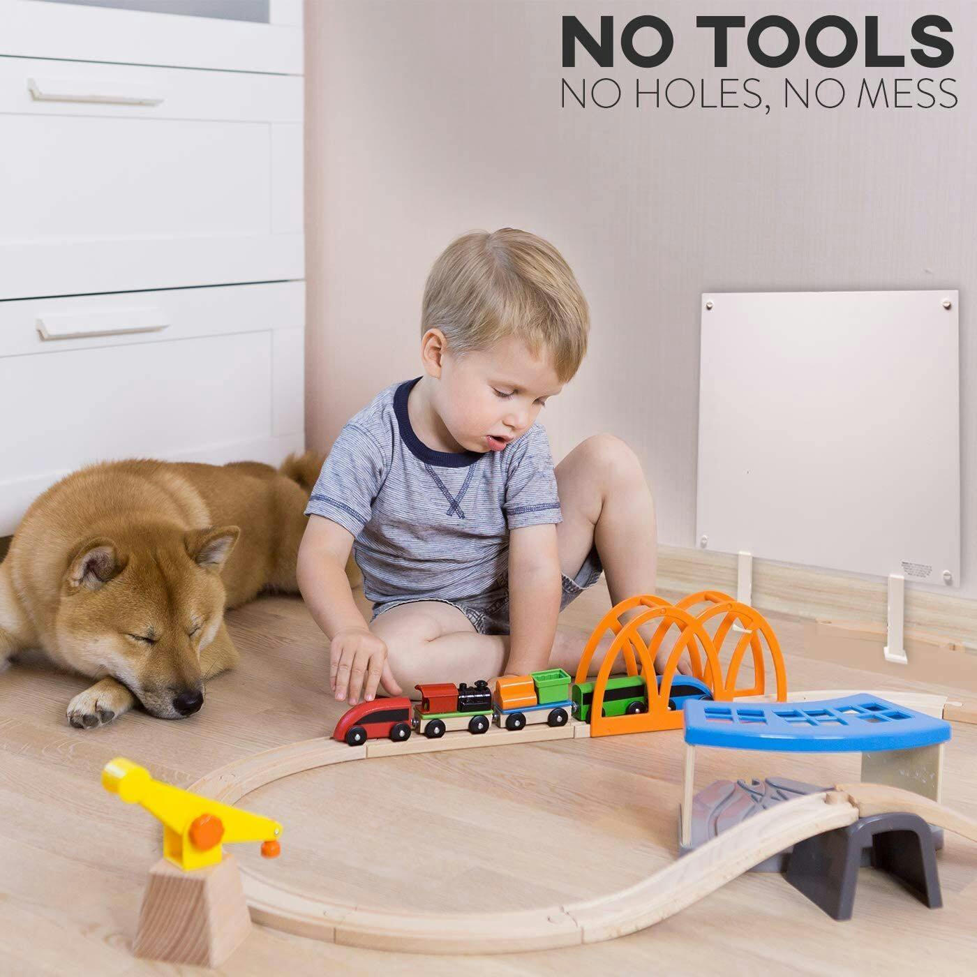 Amaze Heater Ezymount Drill-Less Mounting System, White