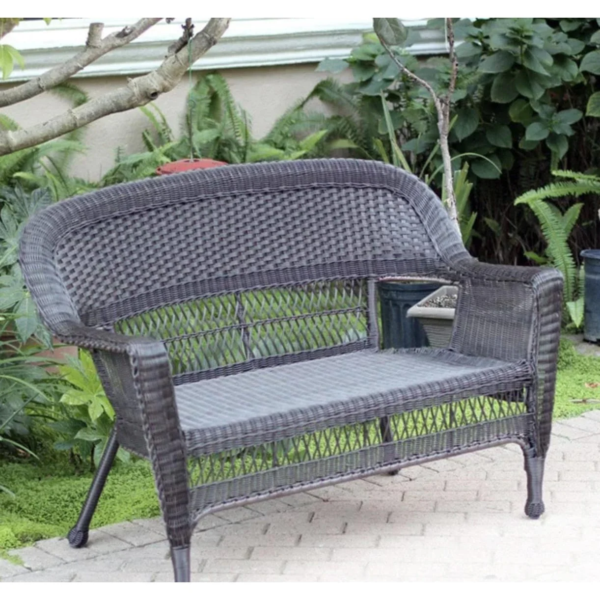 Wicker Patio Love Seat