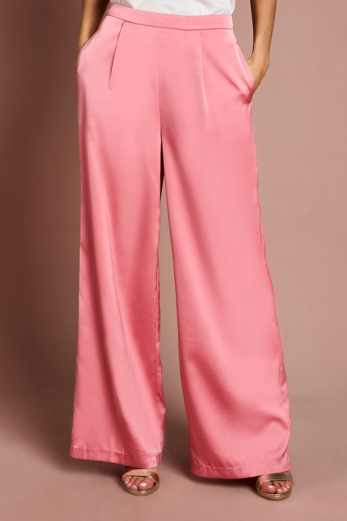 Coast Satin Flare Trouser