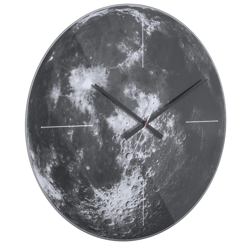 MOON GLASS - Horloge lune